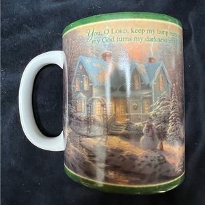 “Blessings of Christmas” Kinkade Mug. 14 oz.